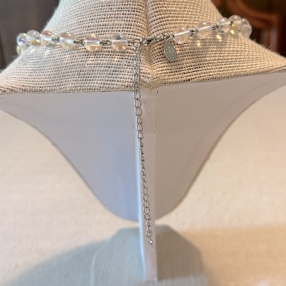 Vintage Kirk's Folly Beaded AB Chain 16" + 4" Extender - Picture 7 of 9